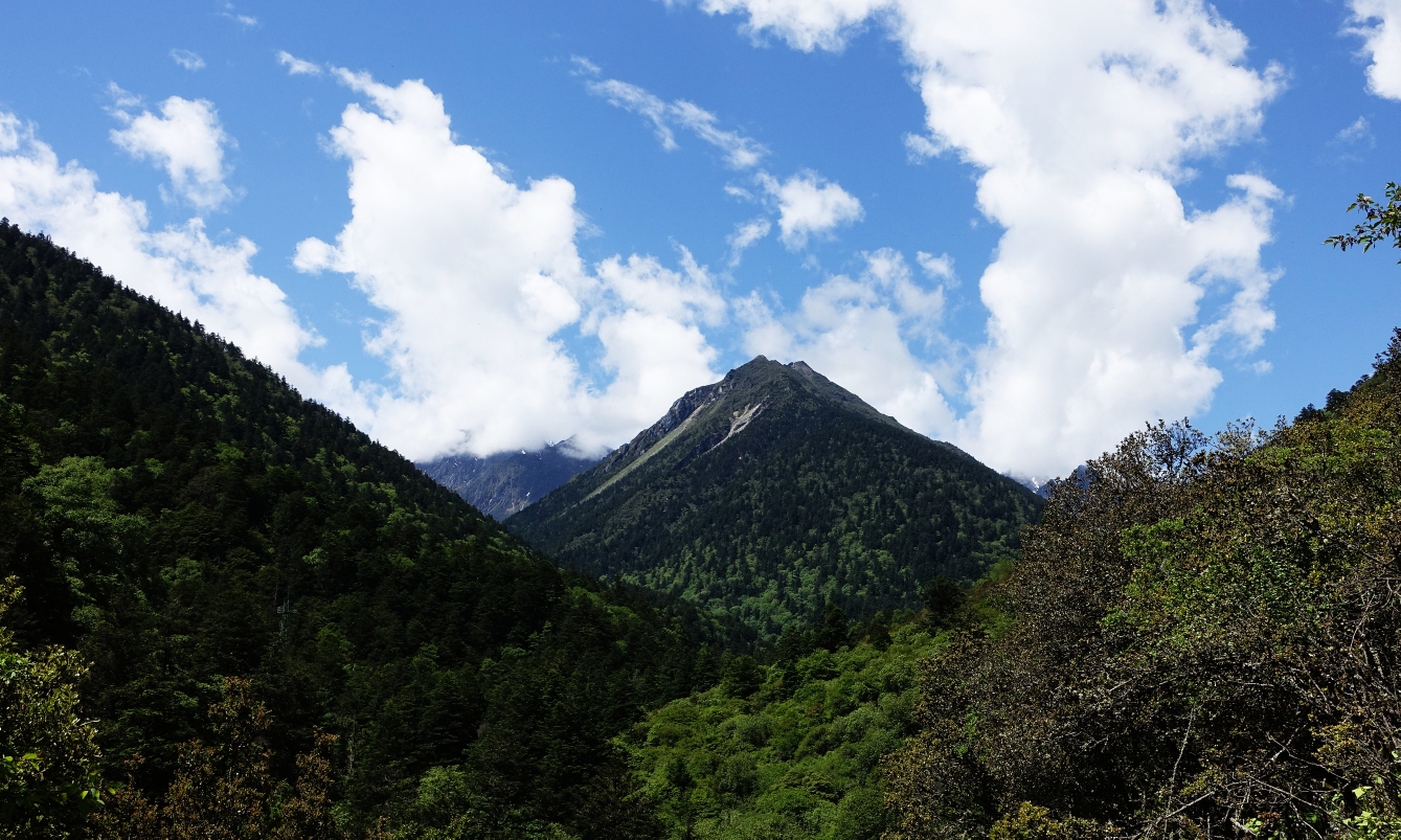 四川汶川卧龙邓生沟徒步