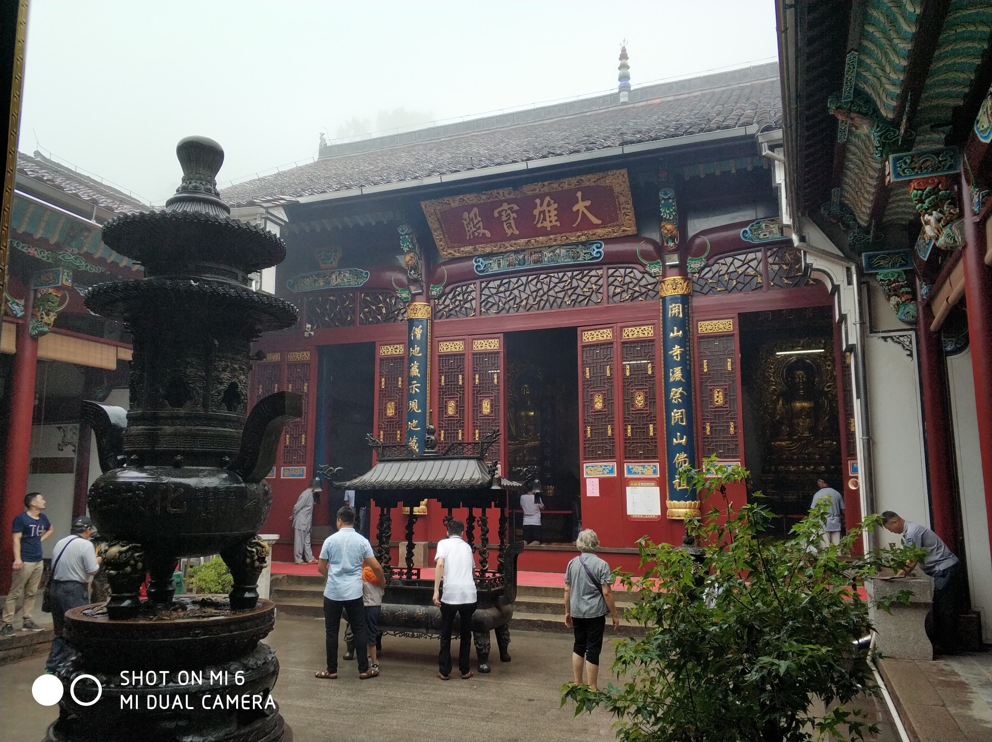 风雨九华山②游祗园寺