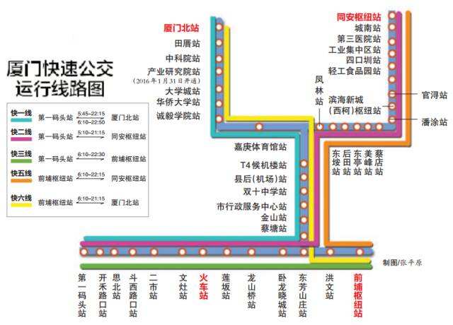 厦门的brt快速公交有着专门的高架桥通道,体现出了充分的速度优势,不