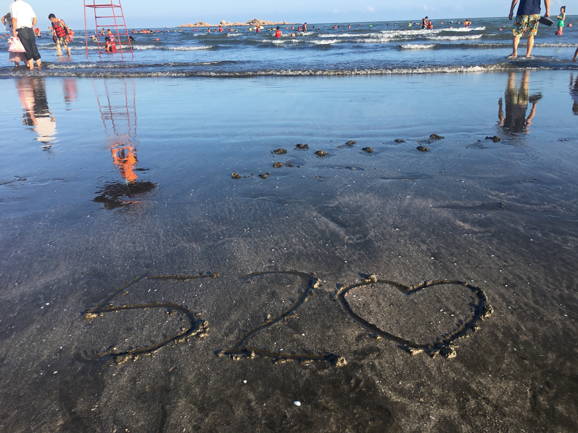 海陵岛 大角湾 黑沙湾
