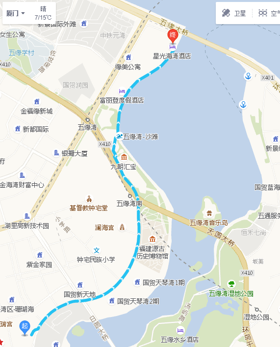 厦门骑行指南:空中自行车道 环岛 环湖 水上道