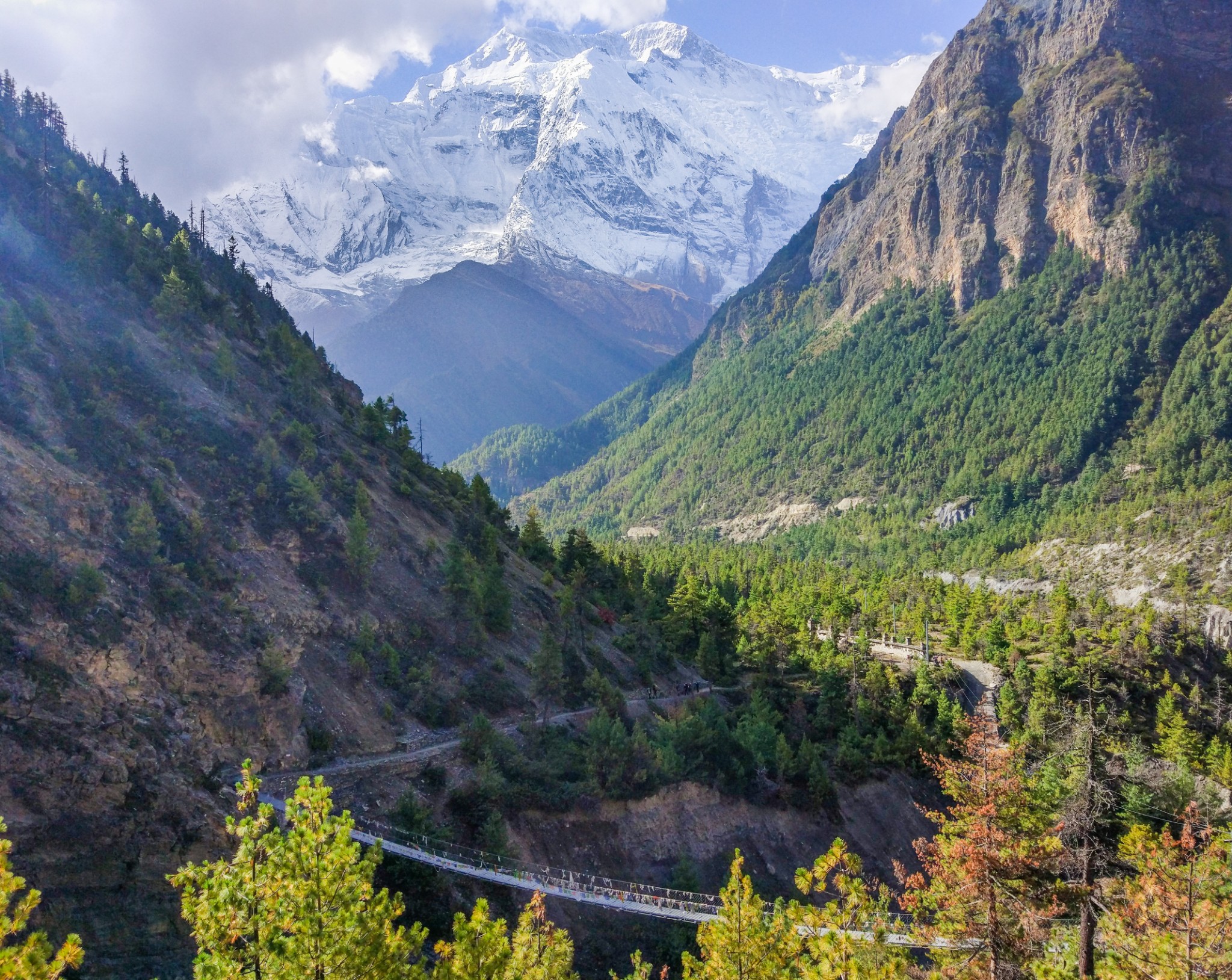 翻山越岭只为一睹尼的容颜世界顶级徒步路线act大环的圆梦之旅