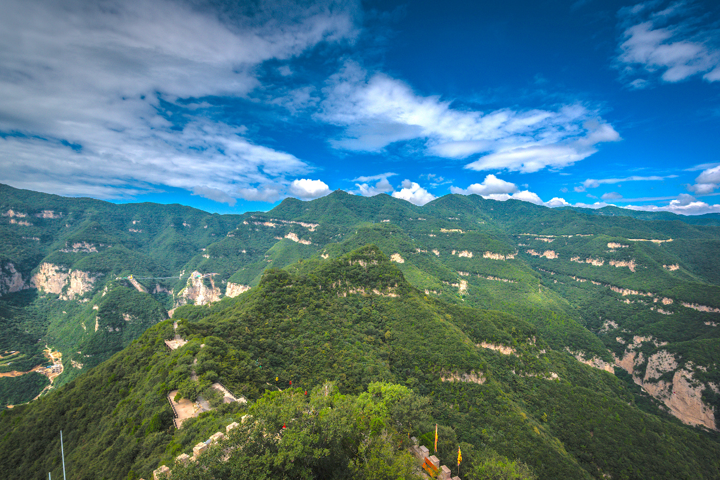 景点位置>山西省临汾市乡宁县关王庙乡大河村云丘山旅游风景区>