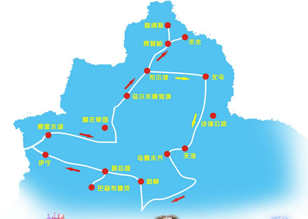 新疆东北疆吐鲁番那拉提喀纳斯禾木天山天池纯玩全攻略