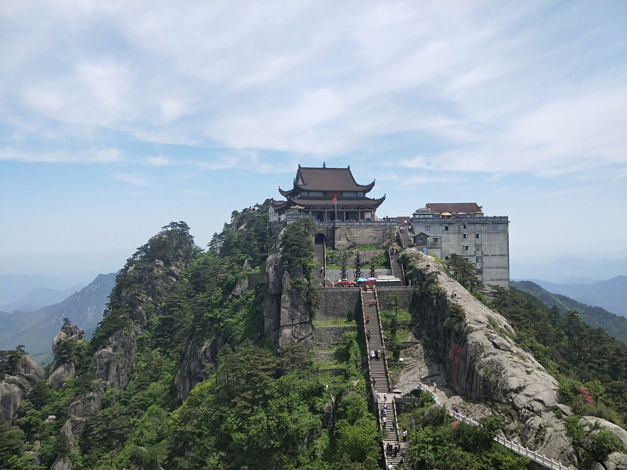 再访九华山,终见天台寺--九华山礼佛(二)_游记