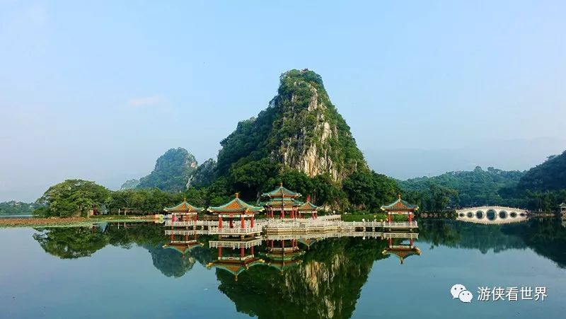 广东肇庆:借得西湖水一环 更移阳朔七堆山