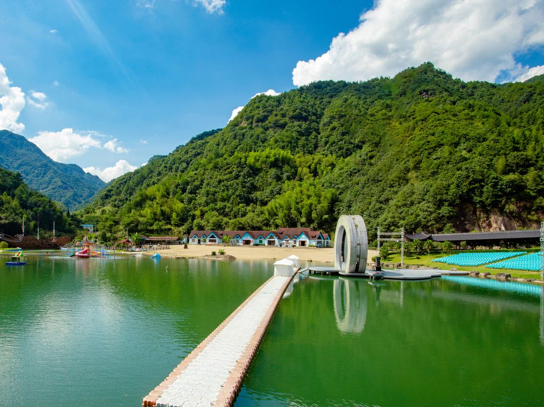 金华武义牛头山梦温泉酒店2天1晚套餐可选2人牛头山神牛谷漂流牛头山