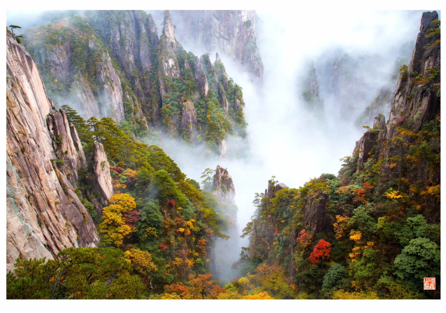 黄山风景区一日游