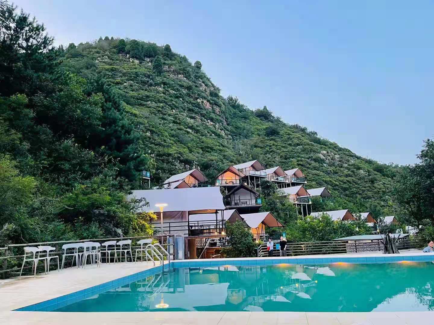 北京 山里寒舍度假酒店1晚住宿 可选双人精致早餐 双人下午茶 烧烤