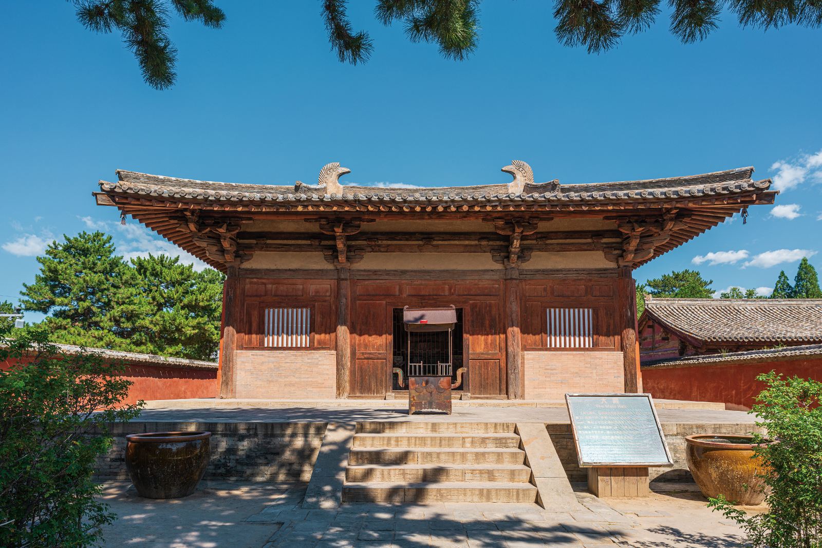 五台山起止五台山佛光寺南禅寺包车一日游专车服务不限时长欣赏唐代的