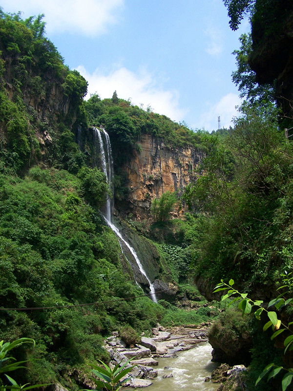 马岭河峡谷风景区