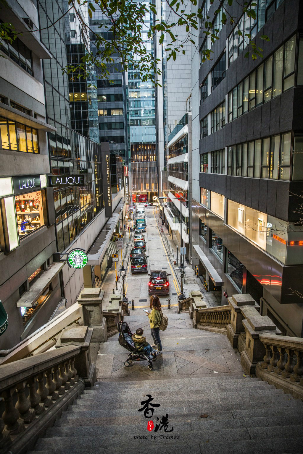 都爹利街石阶及煤气灯