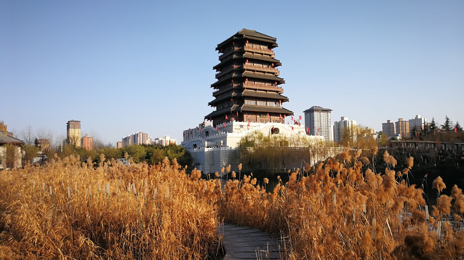 西安小眾景點——漢城湖公園遊覽攻略