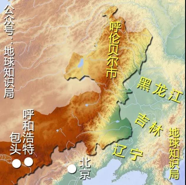 内蒙古的海陆位置图片