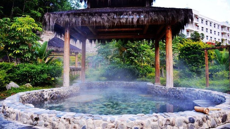 南昌九江西海温泉纯泡一日游 养生之泉长寿之源体验浓郁泰国风情