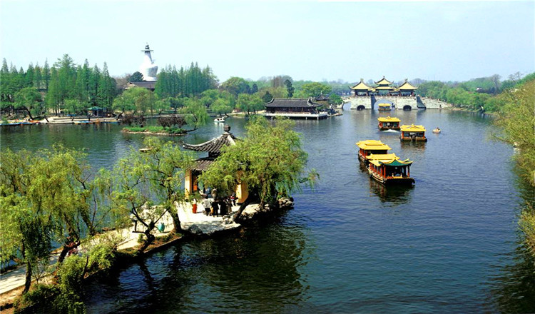 江蘇 揚州瘦西湖景區門票,二十四橋單程船票等多票型可選(憑身份證