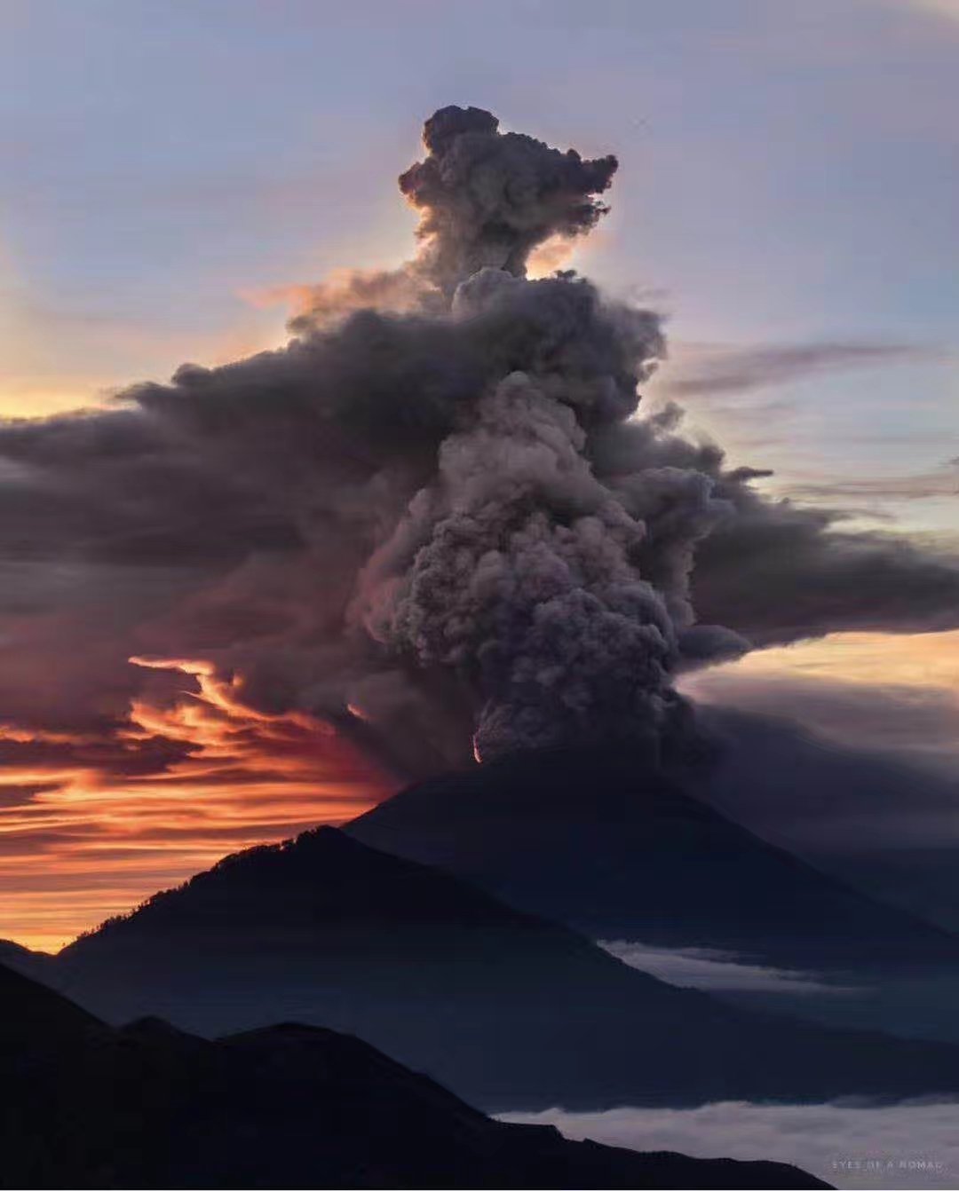巴厘岛目前火山喷发情况