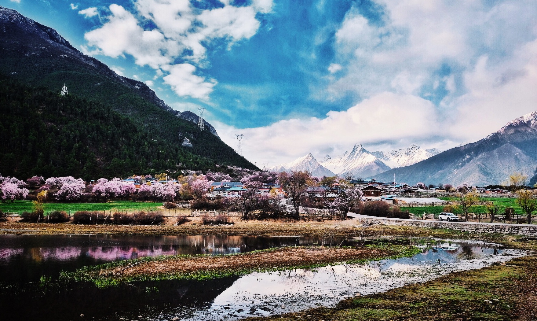 【工布江达景点图片】嘎朗湖