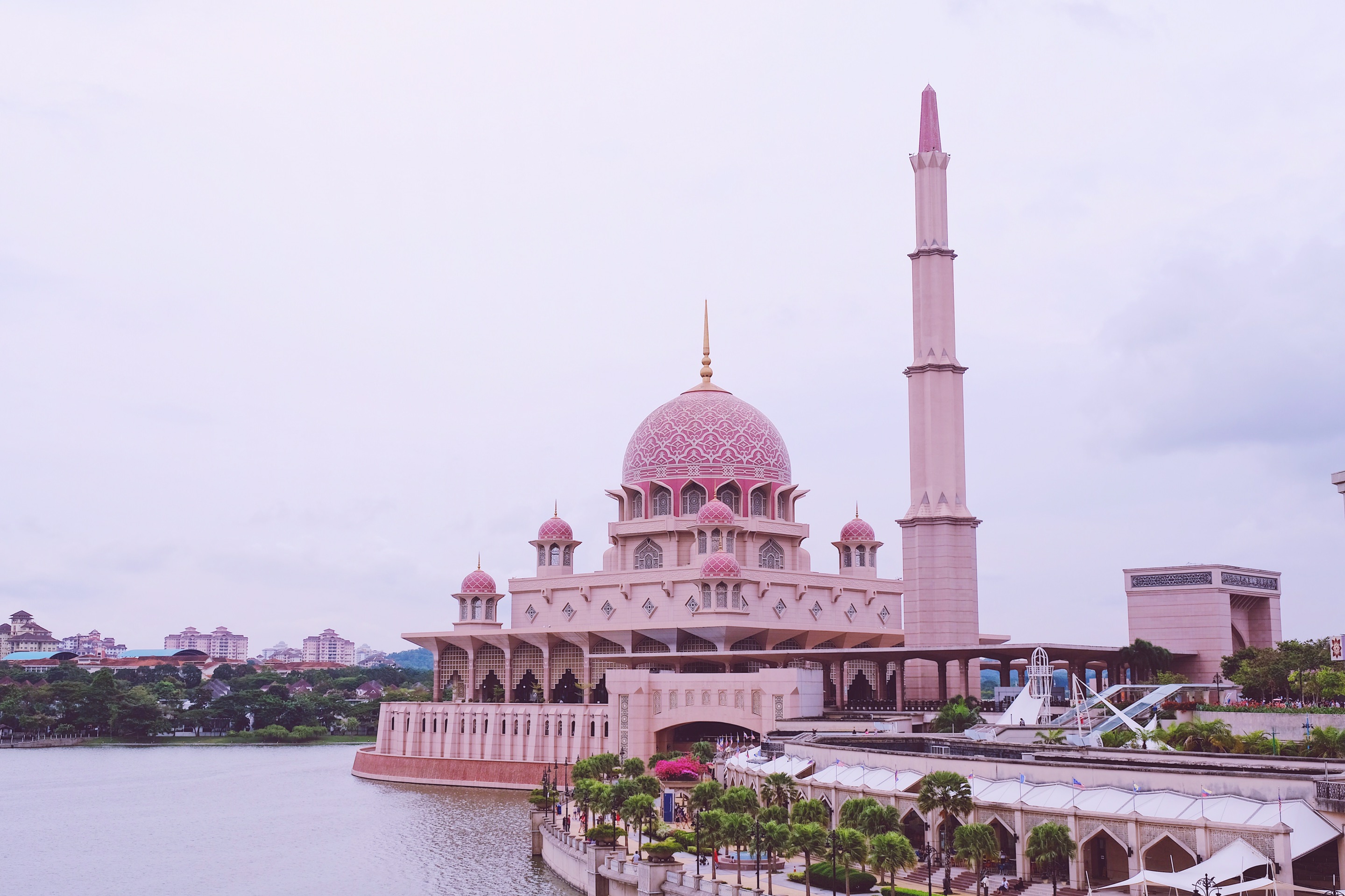 【布城景点图片】粉红清真寺
