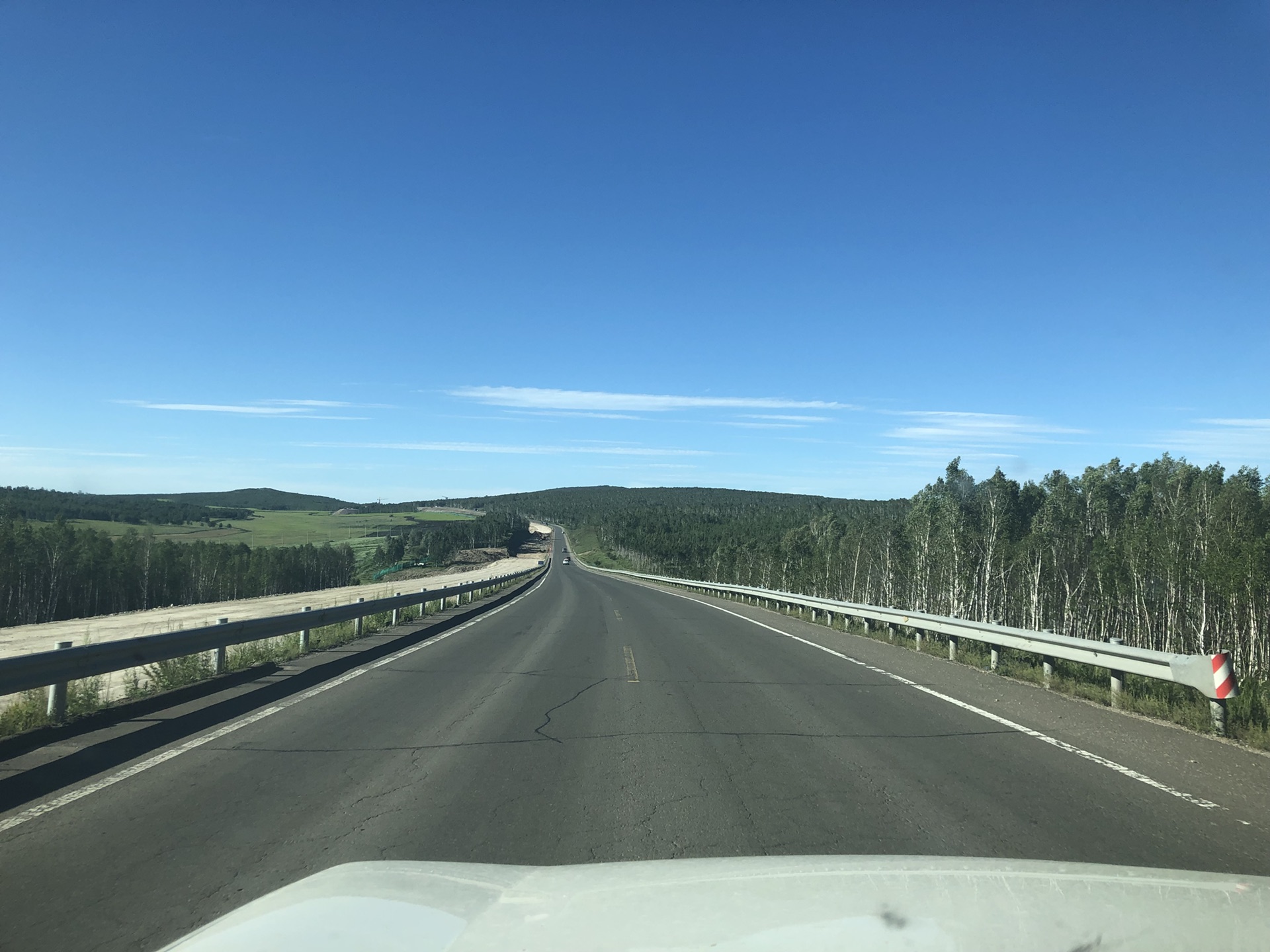 东乌旗到阿尔山走s303省道