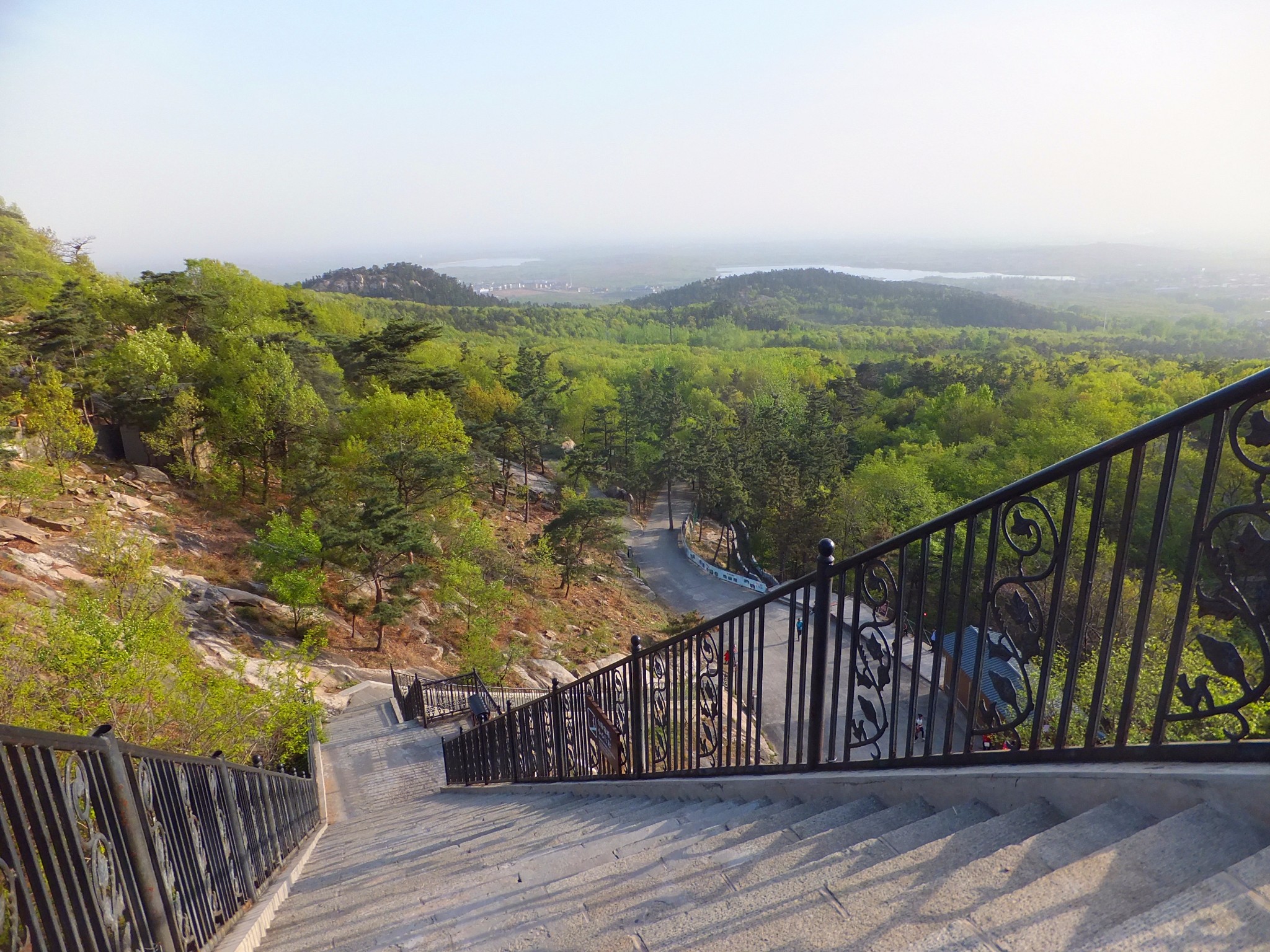 徒步蒙山主峰龟蒙顶(平邑蒙山)