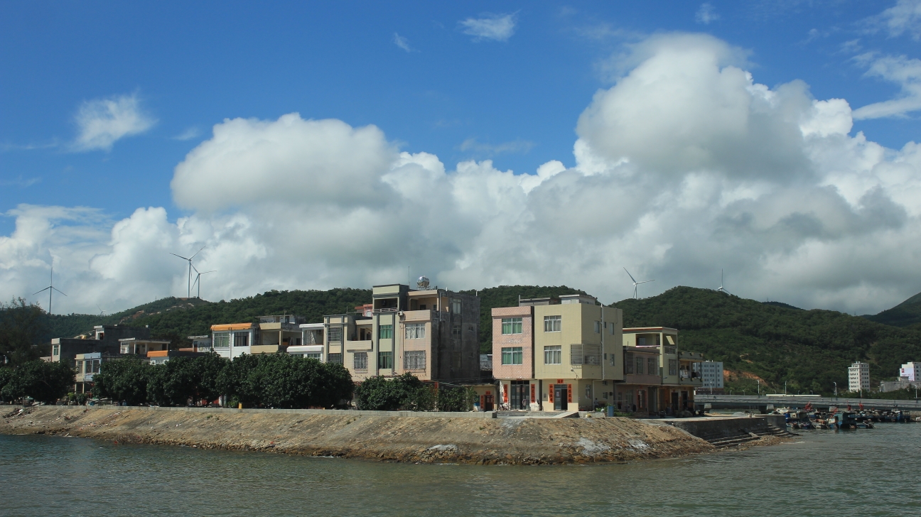 阳江市阳东县东平镇的风光