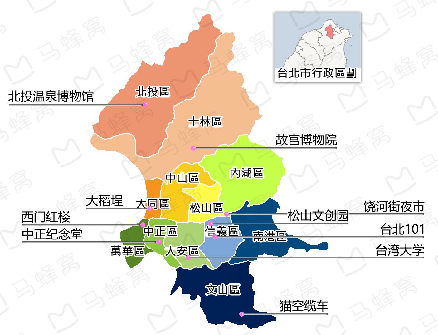 台北初见 这儿有一份 道地 的台北景点清单 手机马蜂窝
