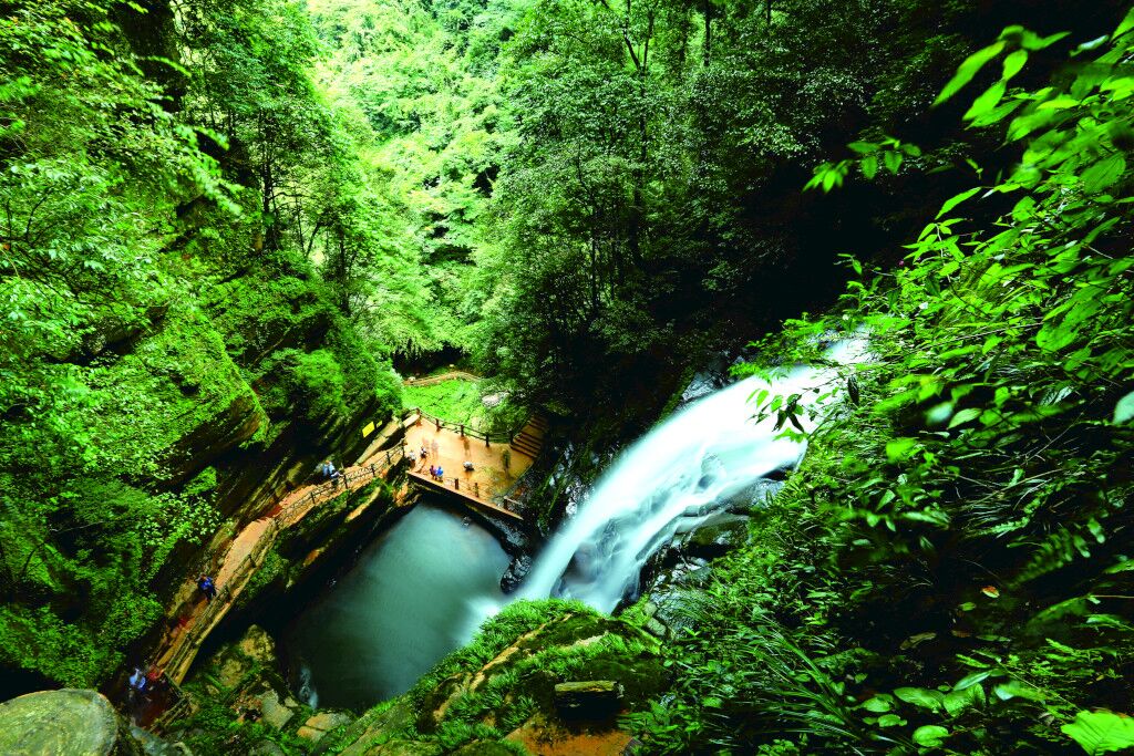 雅安碧峰峡生态峡谷景区电子票刷身份证入园