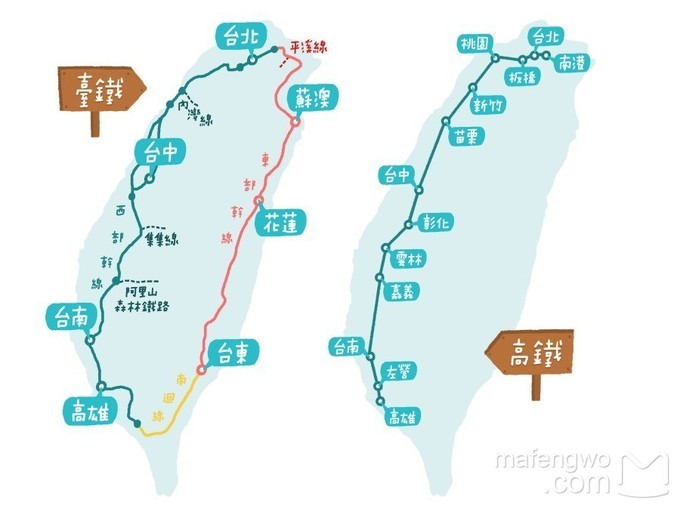 台湾高铁台铁全攻略 那些站务员才知道的小秘密 手机马蜂窝