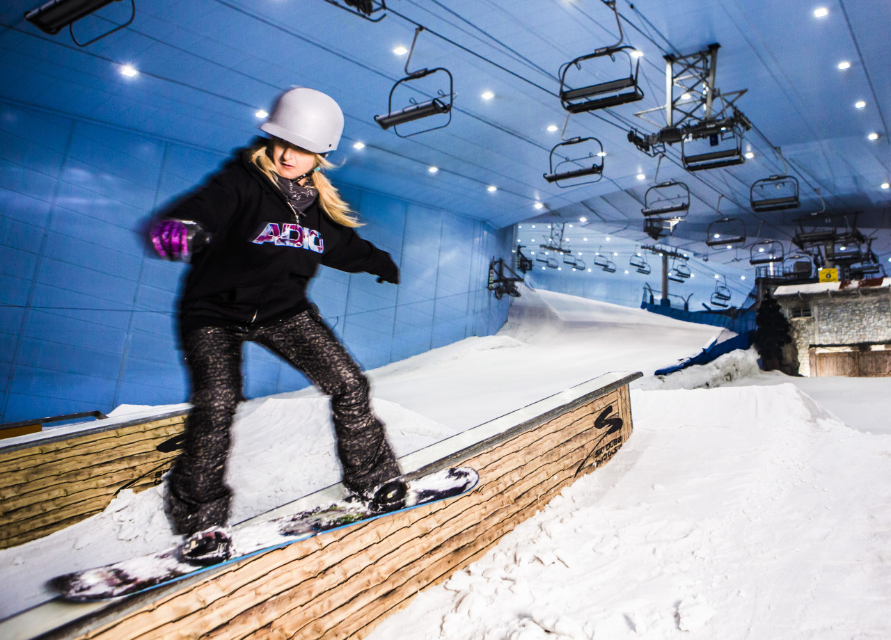 阿联酋迪拜滑雪场1日通票 享誉中东的第一个室内滑雪场