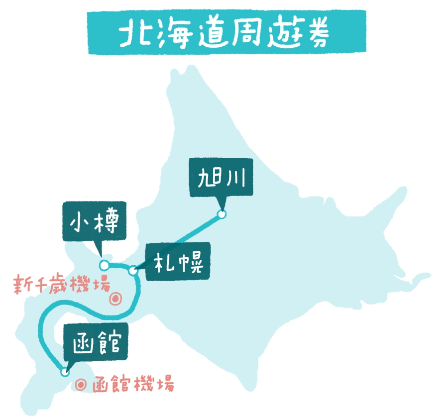 日本 北海道jr Pass交通攻略 附北海道必玩景点推荐 手机马蜂窝