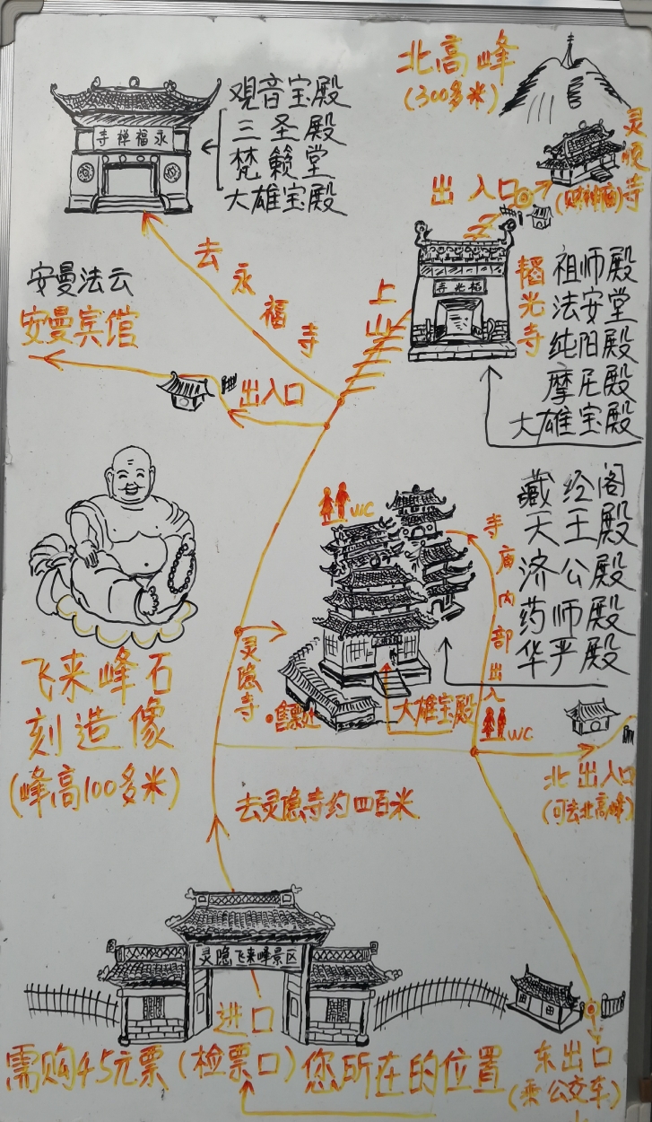 12月1日杭州灵隐寺, 飞来峰石刻----走遍杭州,杭州旅游攻略 - 马蜂窝