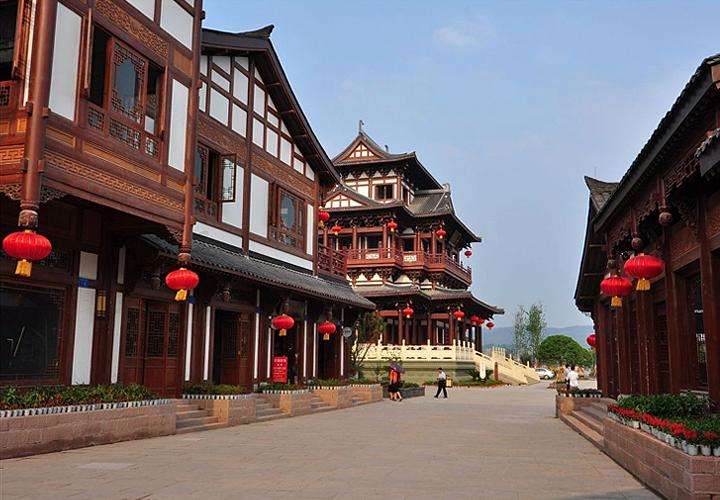 合川古楼醉美红枫休闲纯玩一日游