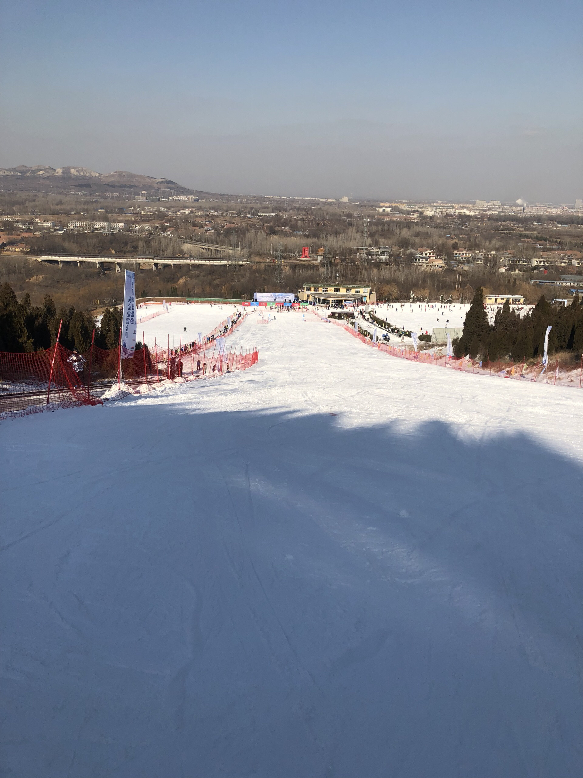 青州九龙峪滑雪场图片