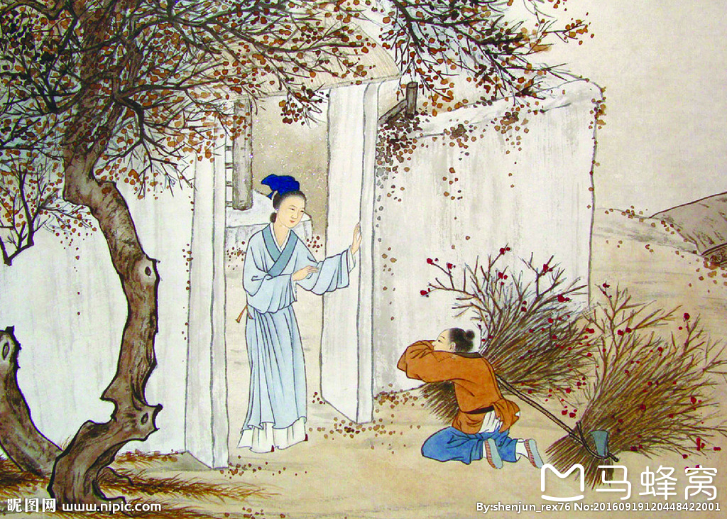 中国古代的二十四孝----12月23日游览杭州皋亭山千桃园中的"孝道文化