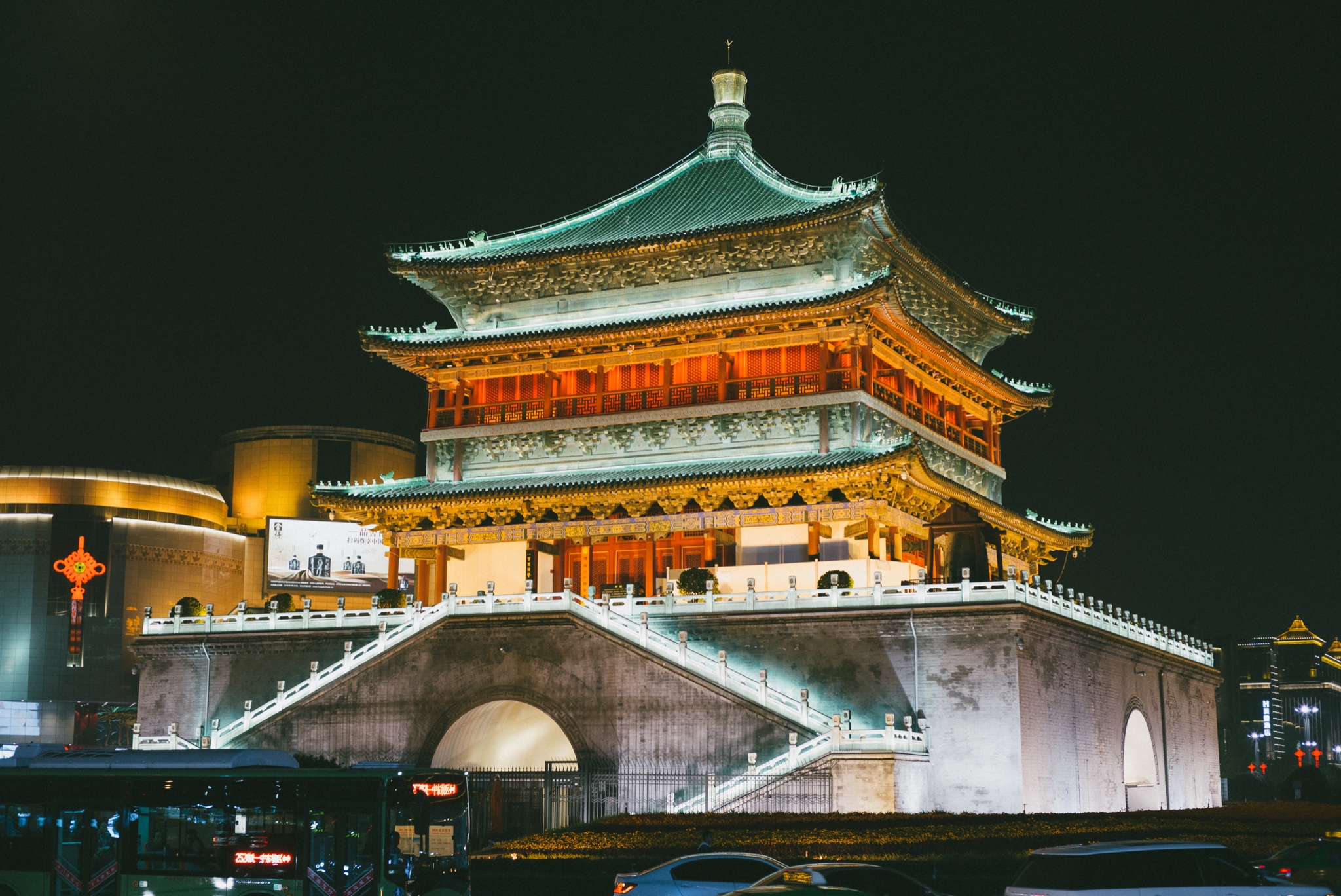 【西安景点图片】西安钟楼