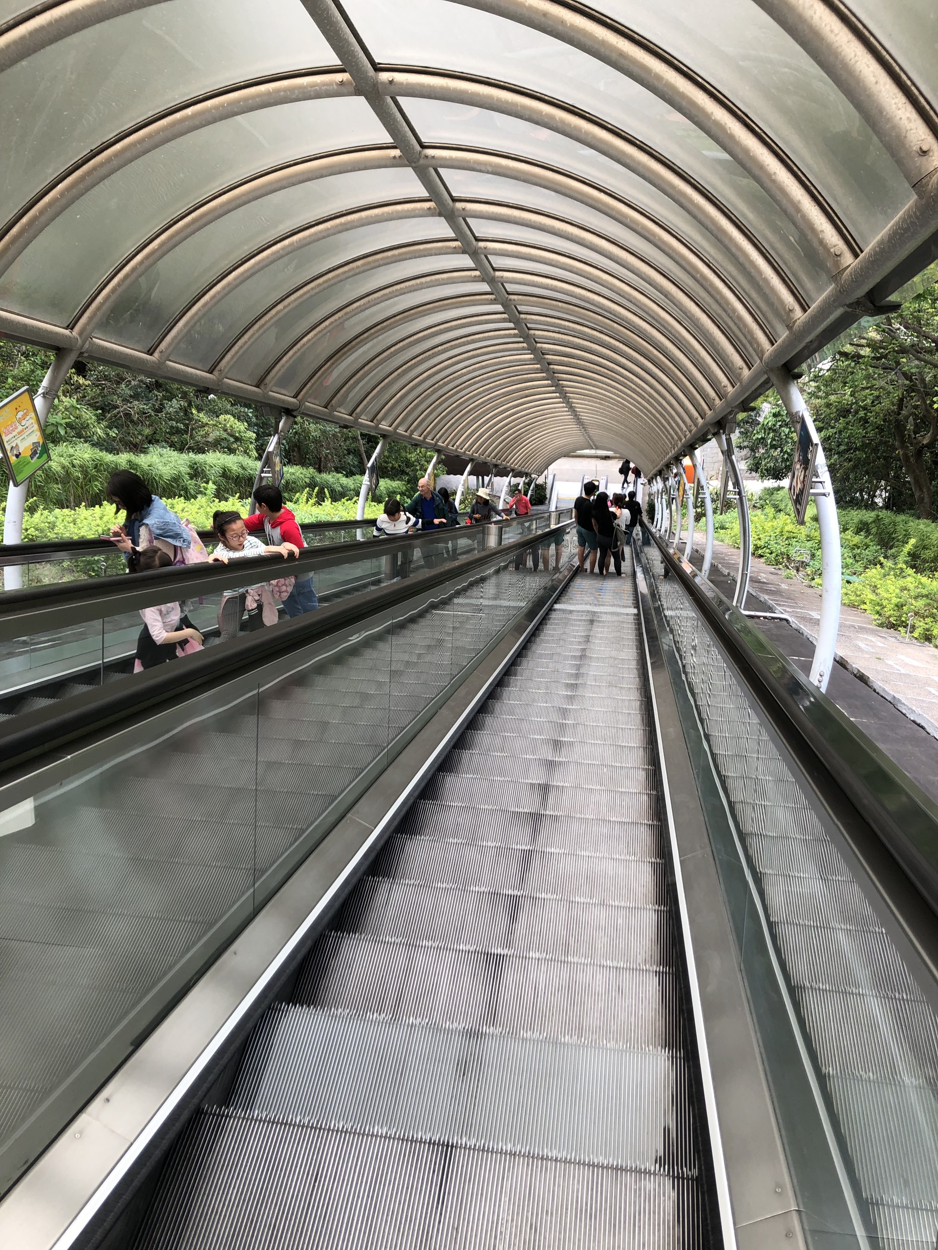 香港海洋公园登山电梯