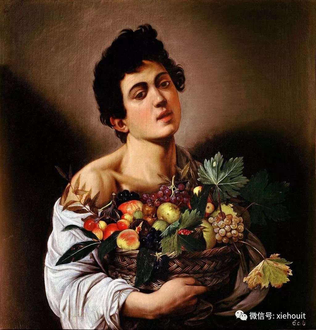 捧着果篮的男孩 (fanciullo con canestra di frutta)