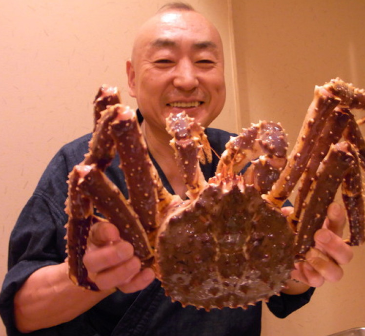 美食体验 北海道帝王蟹饕餮体验报告 活蟹花开 手机马蜂窝