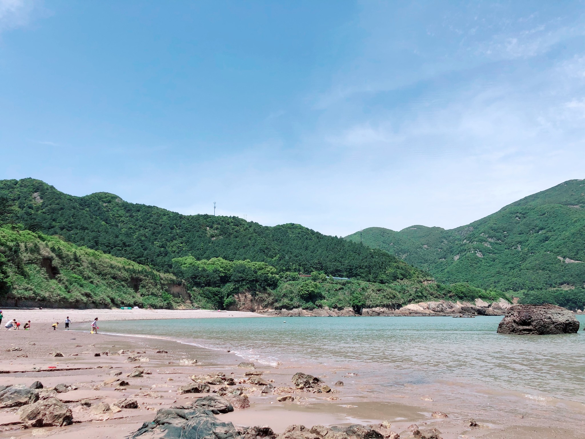 五一小長假人少景美的地方——寧波南田島大文沙灘,風門口自駕遊