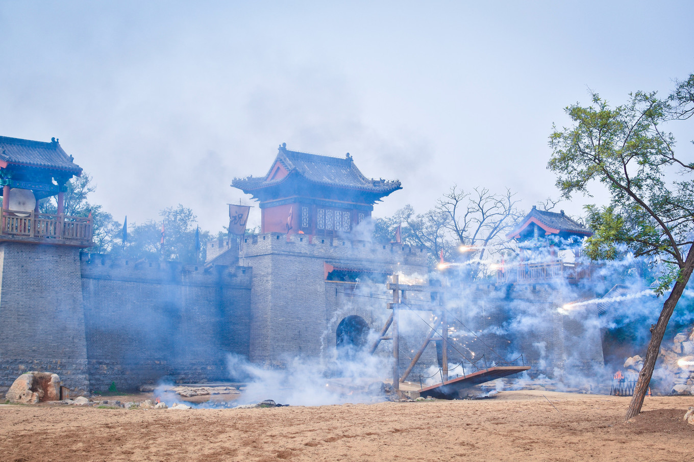 开封万岁山大宋武侠城门票提前一个小时预订,马蜂窝自由行 - 马蜂窝自
