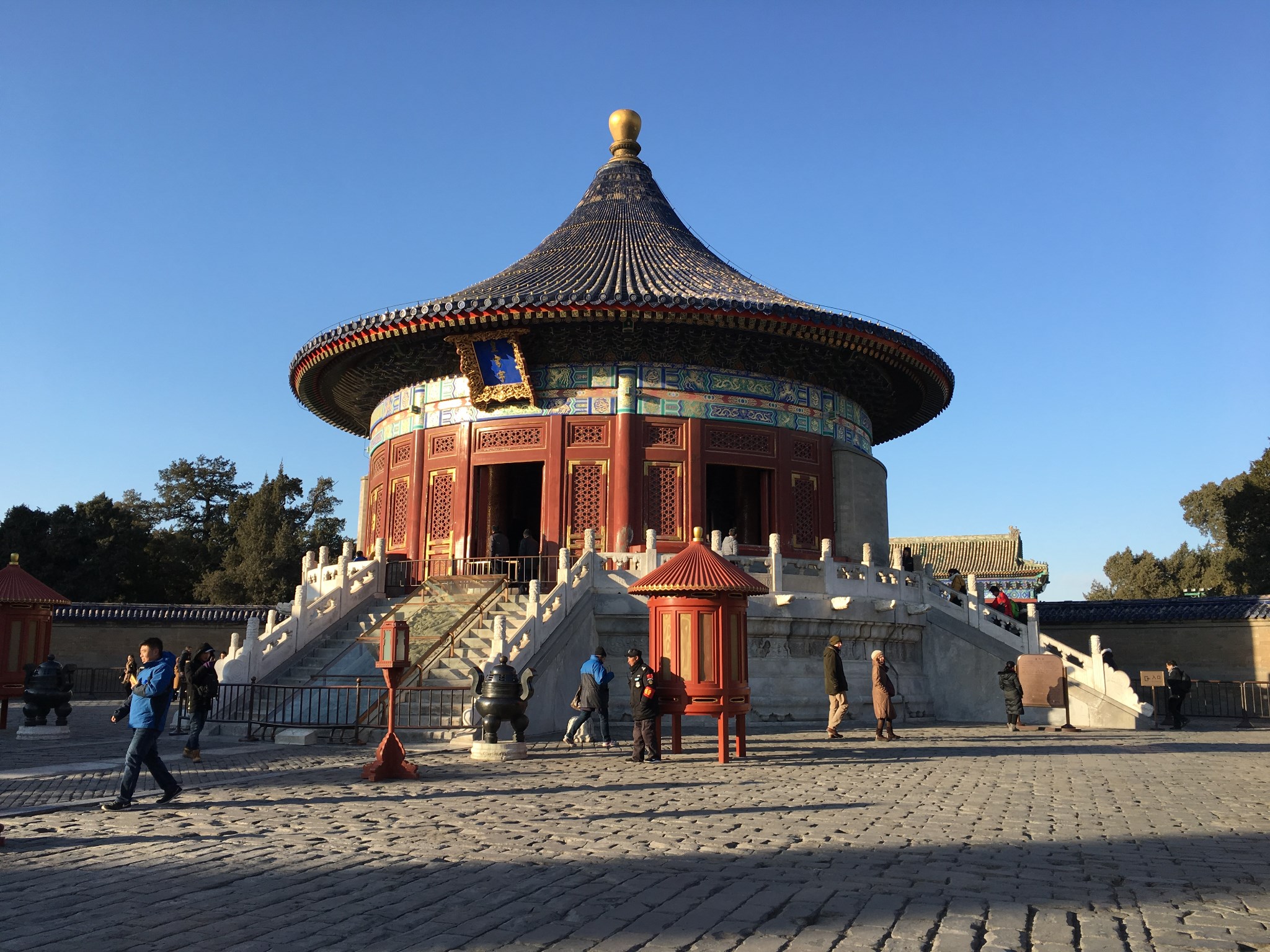 冬 美翻了的天壇公園 夏 可以俯瞰故宮全貌的景山公園