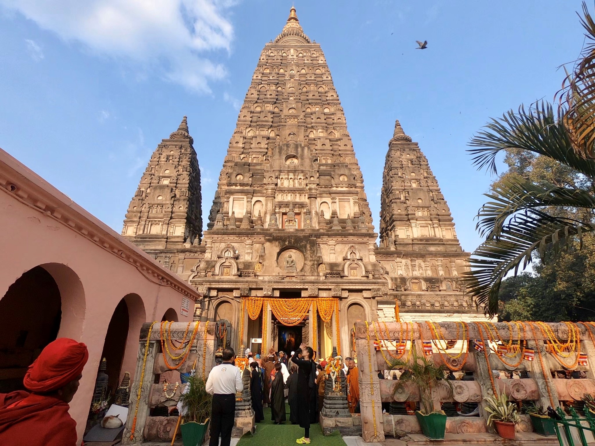 在佛教圣地品味高度的虔诚 菩提伽耶 第十一集_游记