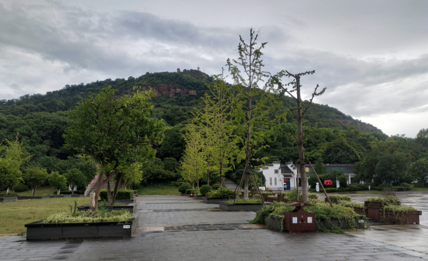 雨中游無錫陽山_遊記