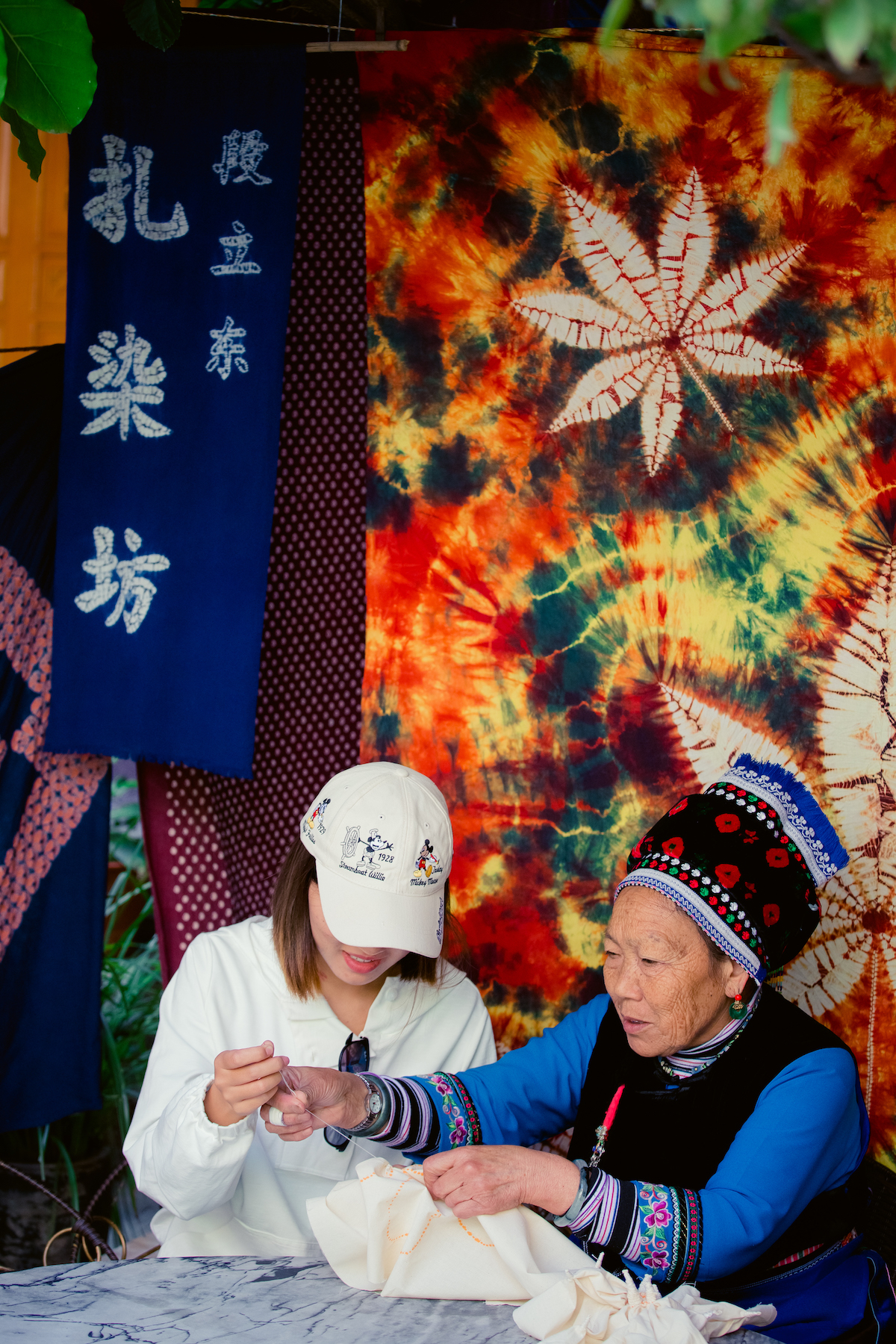              古法扎染.by bikego