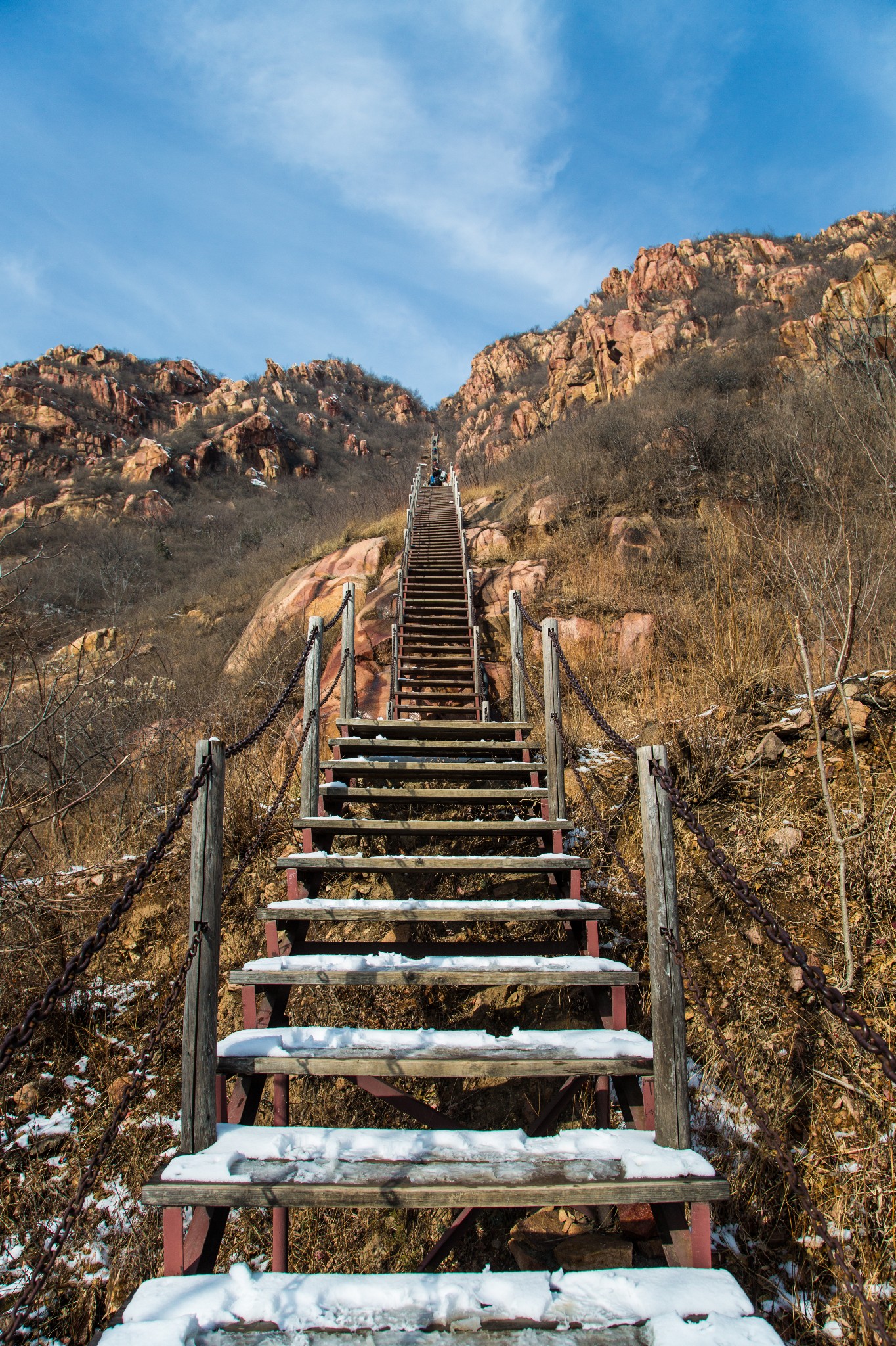 北京后花园(白虎涧):雪后