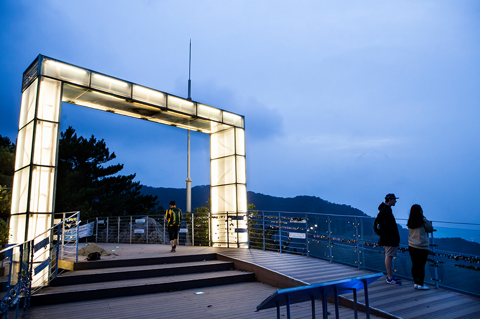 【大邱景点图片】前山瞭望台