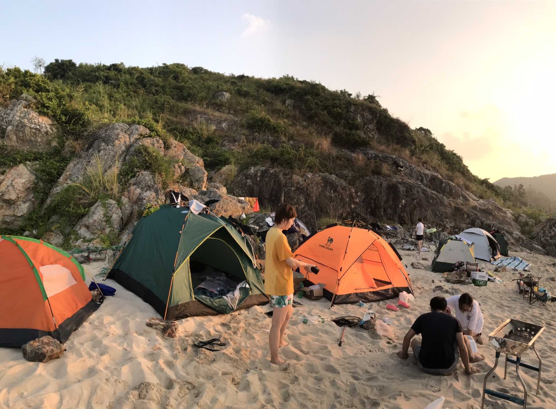 惠州大甲岛三天两夜荒岛露营