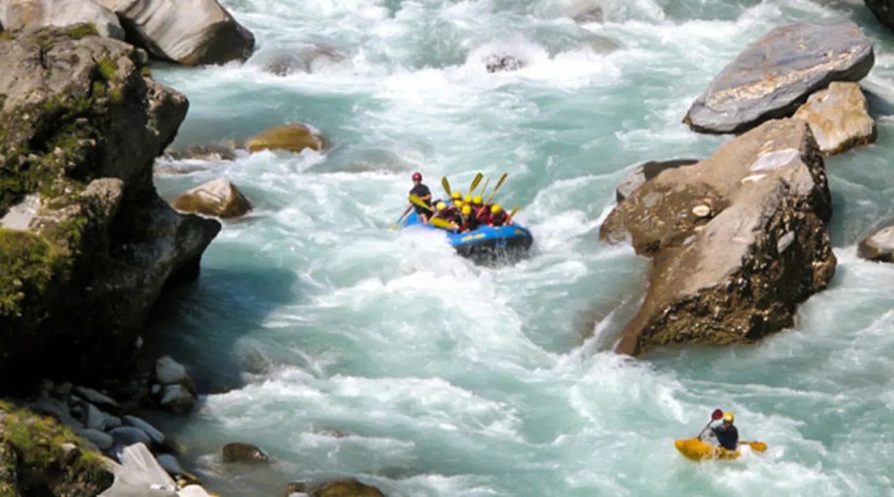 博卡拉 塞提河漂流记(提供保险 安全放心 30分钟车程 一个半小时漂流)