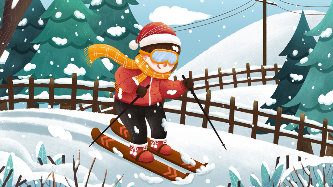 杭州大明山万松岭滑雪场滑雪一日游观山滑雪玩雪纯玩团含滑雪装备三